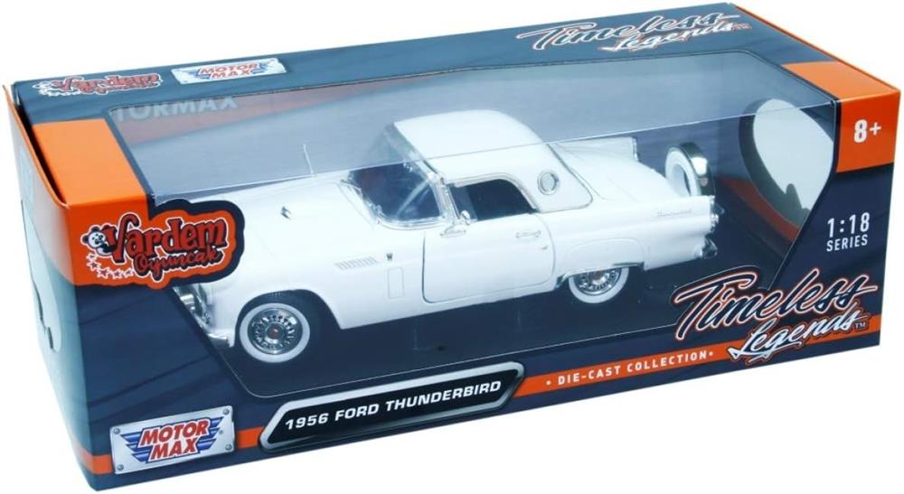 Motor Max 1956 Ford Thunderbird 1:18-Maket Araçlar