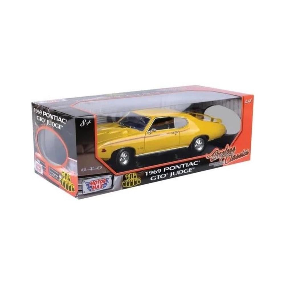 Motor Max Model Araba 1969 Pontiac GTO Judge-Maket Araçlar