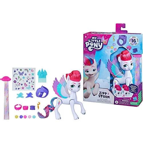 My Little Pony Brıdlewoodstock Günün Stili Figür Zipp Storm F6349-F6452-Hayvan Figürleri
