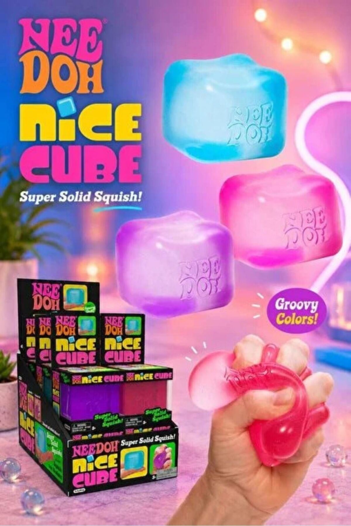 Needoh Squishy Buz Küpü-Eğitici Oyuncak