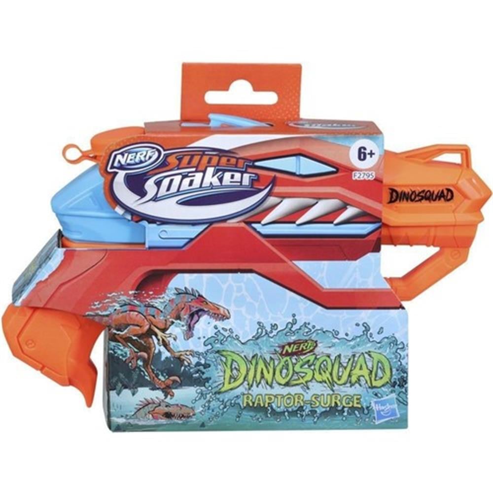 Nerf Super Soaker Dinosquad Raptor-Surge Su Tabancası F2795-Oyuncak Silahlar