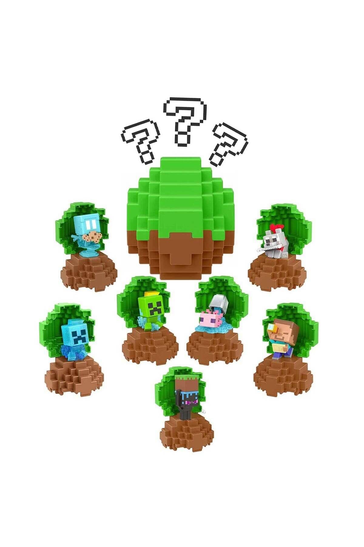 Nessiworld Minecraft Mini Mode Spawn Egg Sürpriz Figür Paketi HXT64-Karakter Figürleri