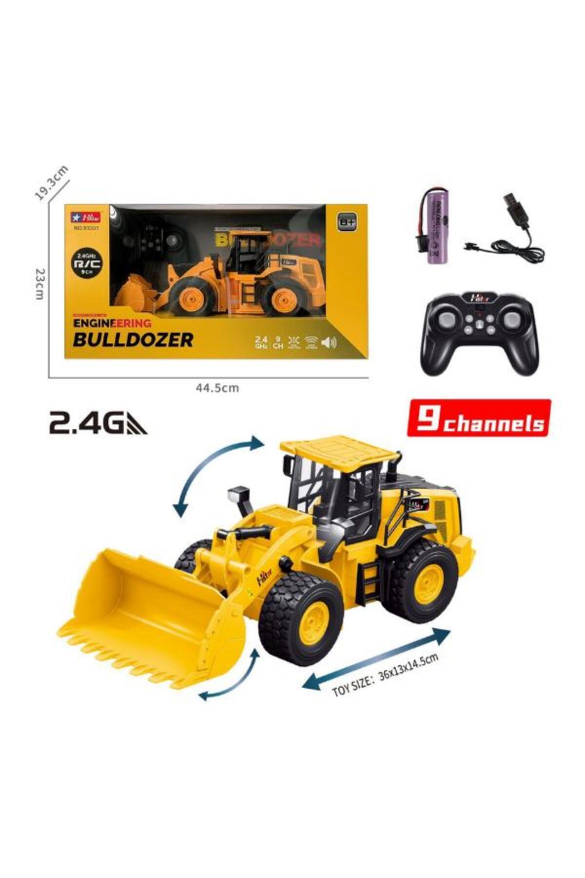 Pasifik 9 Fonksiyon Kumandalı Dozer -Uzaktan Kumandalı Araçlar