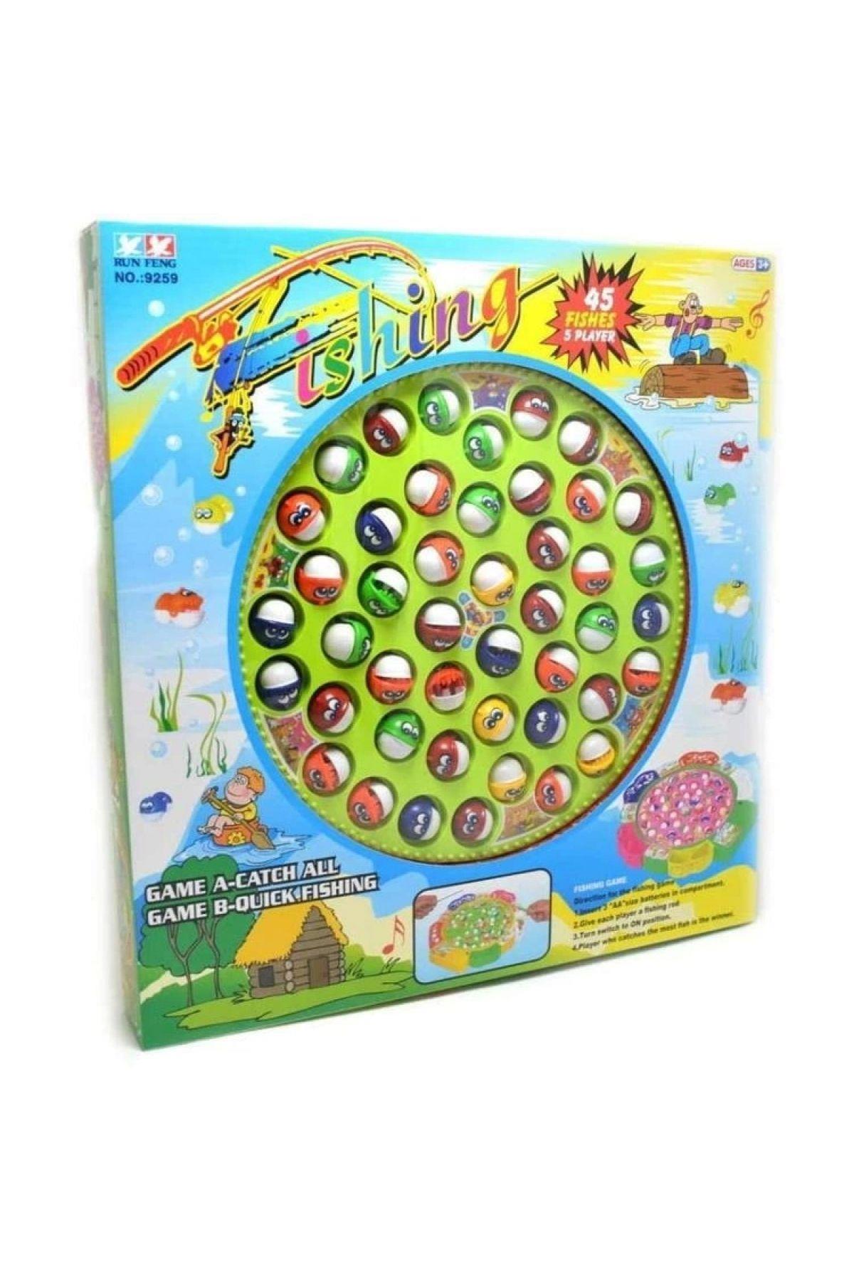 PASİFİK FİSHİNG 9259 PİLLİ BALIK TUTMA OYUNU +3-Kutu Oyunları