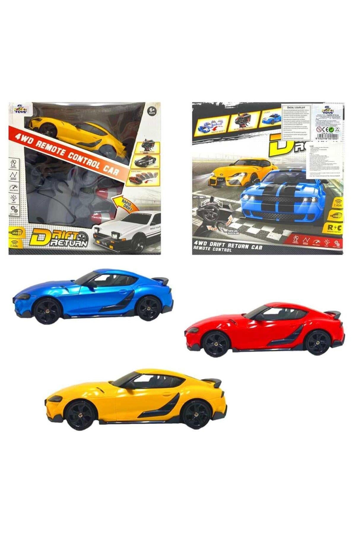 PASİFİK KUMANDALI SUPRA DRİFT ARABA 93218 4WD R/C 2.4GHZ USB IŞIKLI 6+-Uzaktan Kumandalı Araçlar