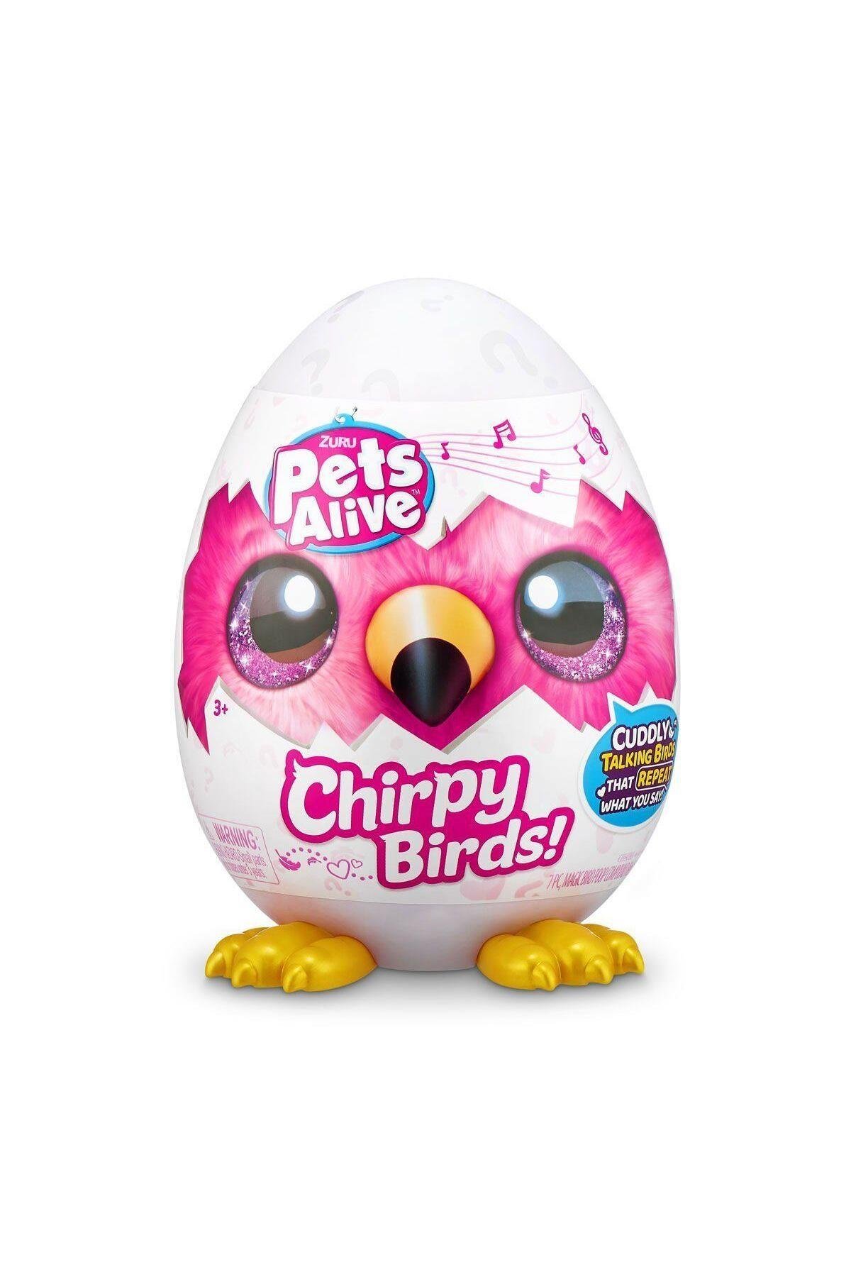 PEL06000 Pets Alive Cıvıl Cıvıl Kuş-Hayvan Figürleri