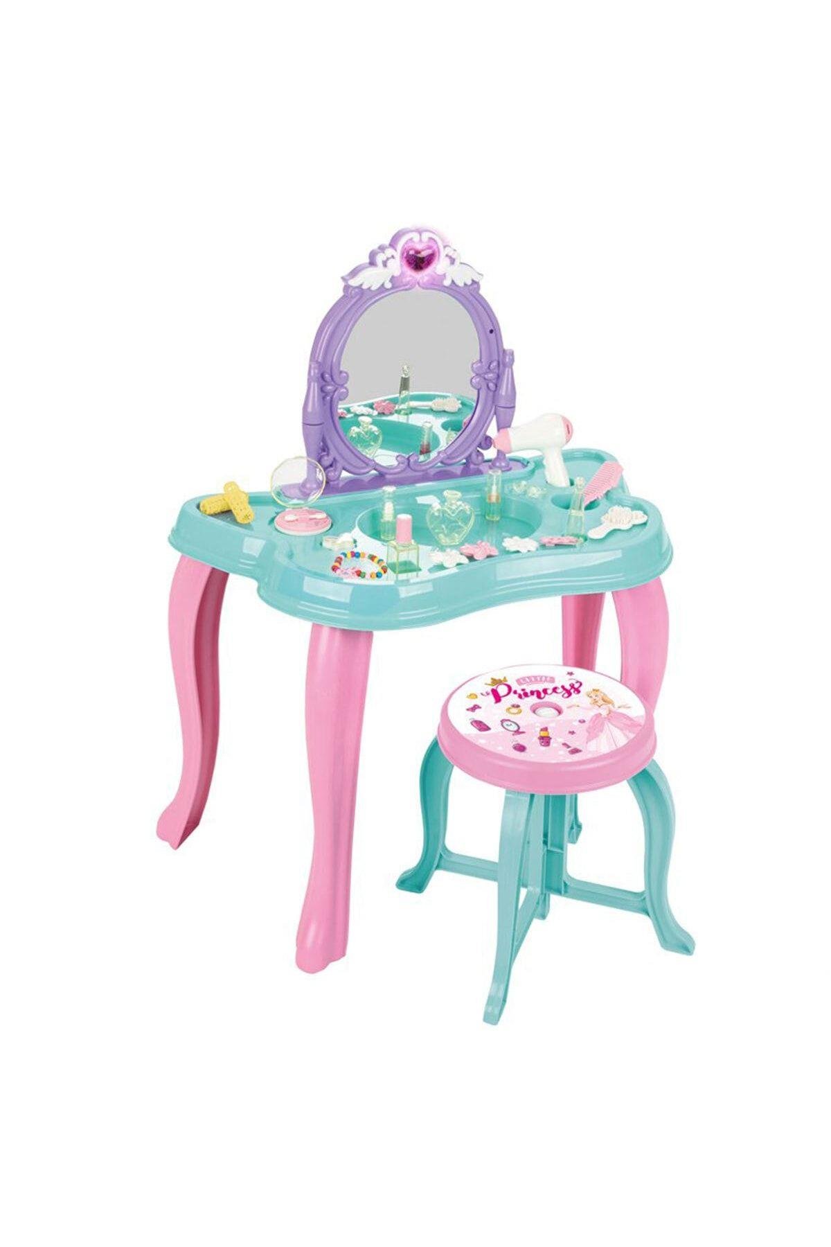 PİLSAN Müzikli Sihirli Kelebek Makyaj Masası Mor 06048-Kız Rol Oyuncakları