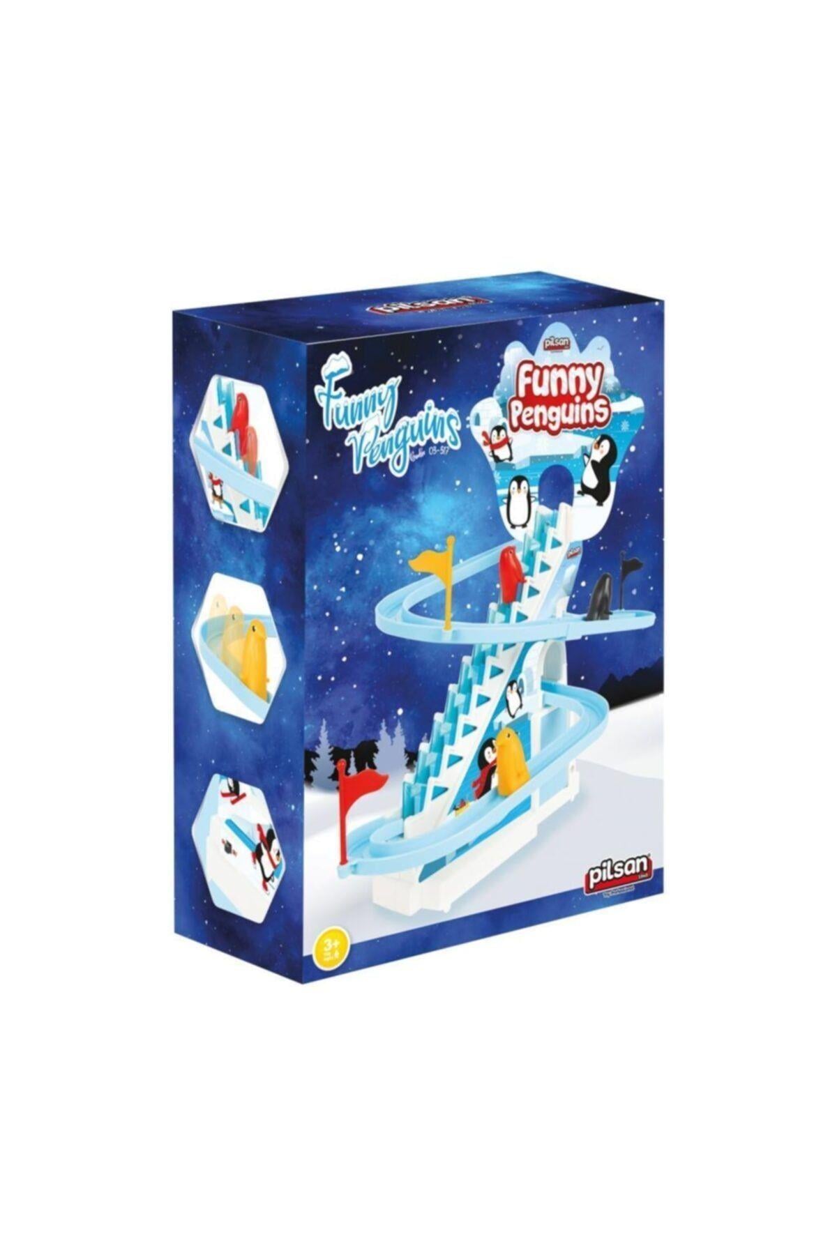 PİLSAN Penguen Dön Dolaş Oyunu-Eğitici Oyuncak