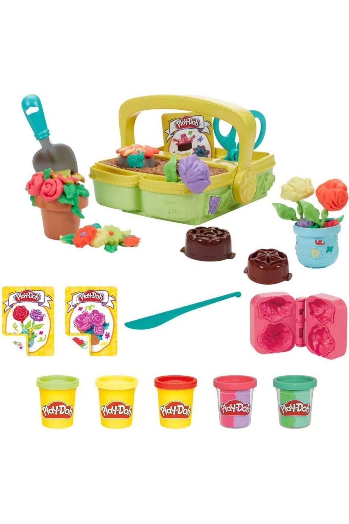 Playdoh Play-Doh Renkli Çiçekler Botanik Oyun Seti G0492-Eğitici Oyuncak