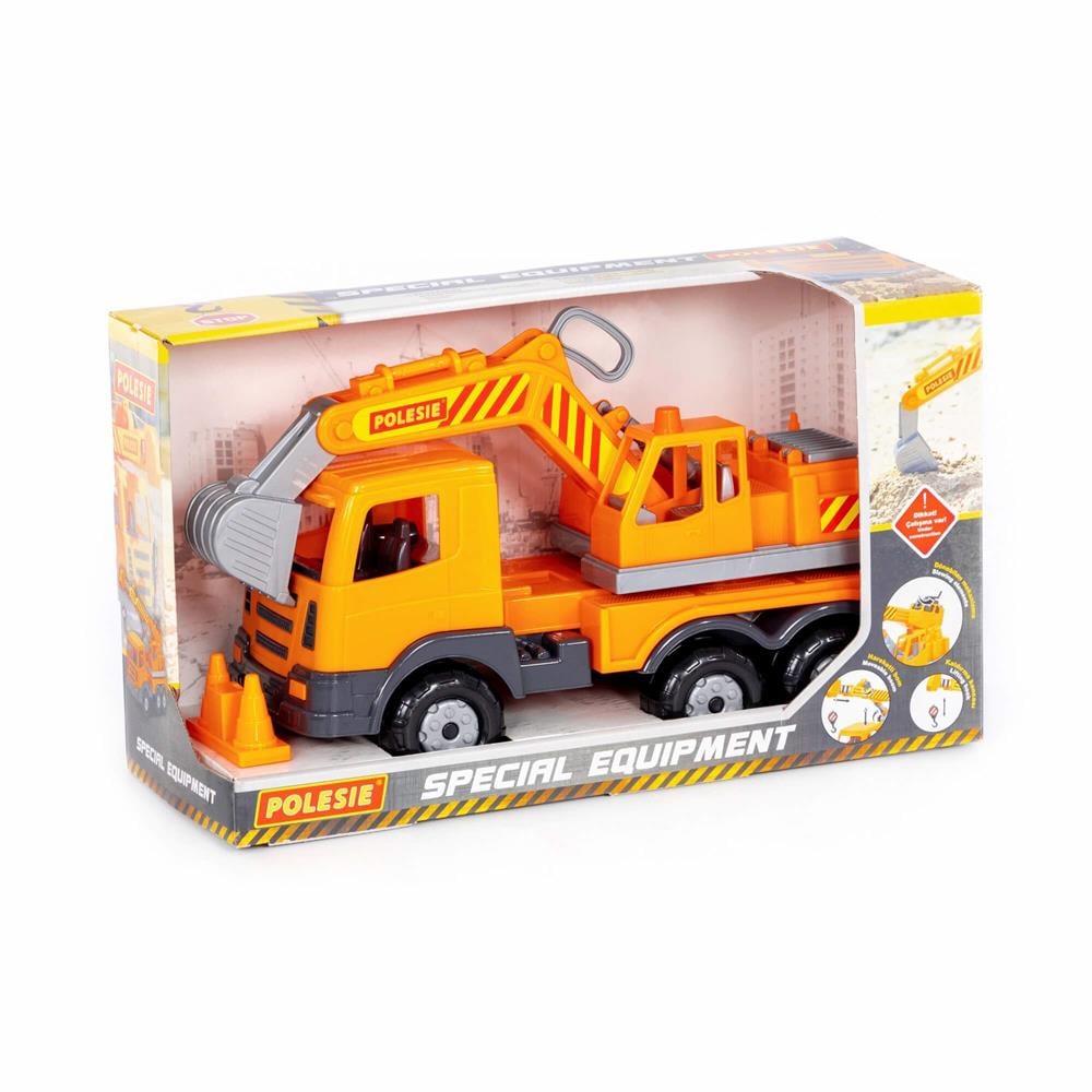 Polesie Prestij Ekskavatör Aracı 76052-Oyuncak Arabalar ve Kamyonlar