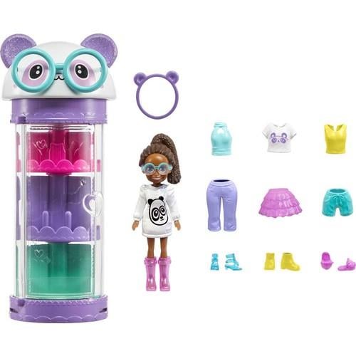 Polly Pocket Moda Eğlencesi Oyun Setleri HKW05-Oyuncak Bebekler
