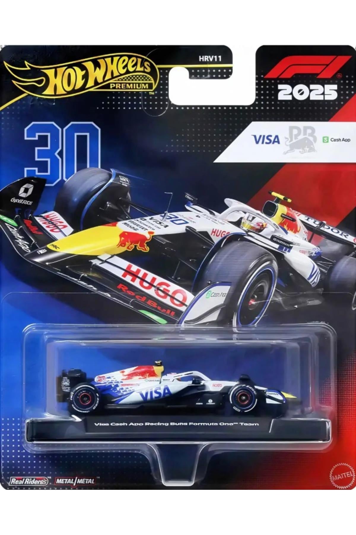 Premium 2025 Formula 1 Visa Cash App Racing Bulls (#30) HRV11 - JKD79-Oyuncak Arabalar ve Kamyonlar