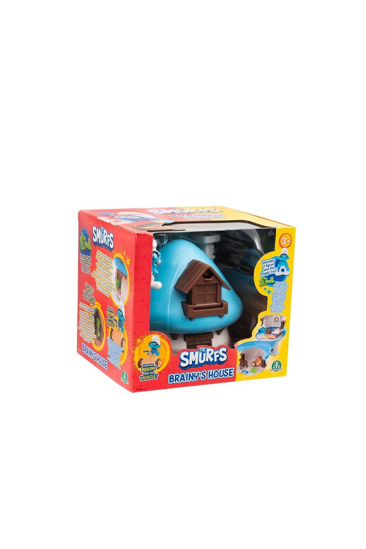 PUF48000 Şirinler Gözlüklü Şirinin Mantar Evi Oyun Seti-Çeşitli Figürler