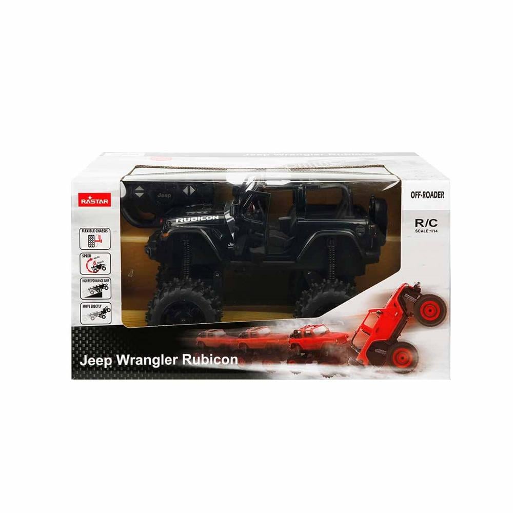 Rastar 1:14 Kumandalı Jeep Wrangler Rubicon-Uzaktan Kumandalı Araçlar