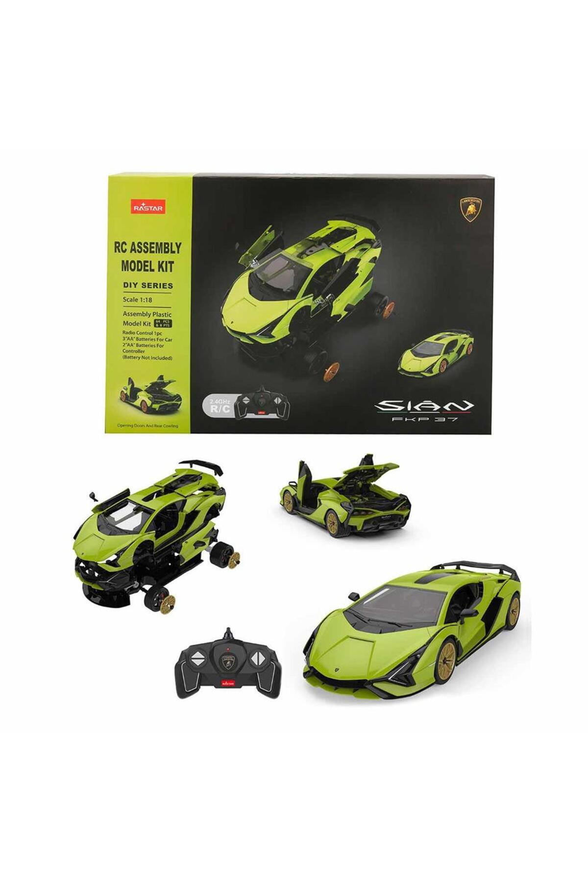 R/C 1/18 LAMBORGHİNİ SİAN BUİLDİNG KİT-Yapı Oyuncakları