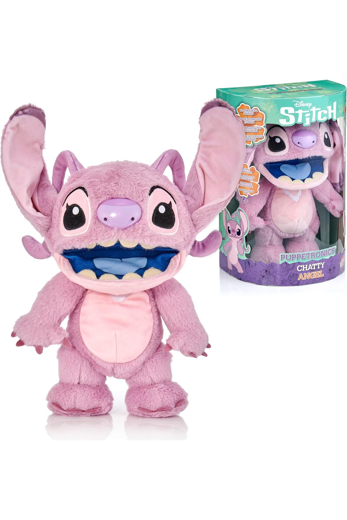 REAL FX PUPPETRONICS DISNEY ANGEL 30 CM ELEKTRONIK KUKLA-Çeşitli Figürler