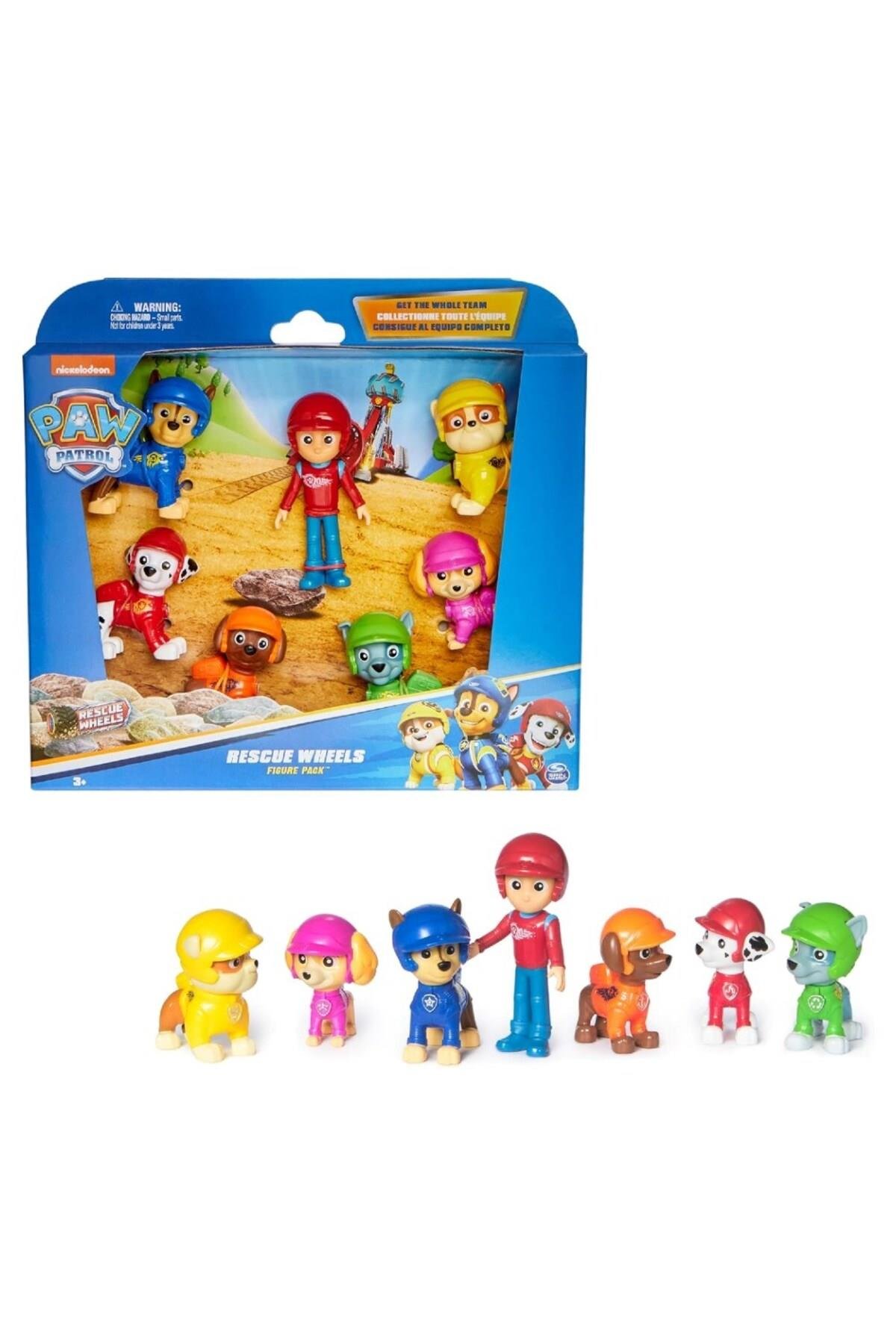Rescue Wheels 7’li Figür Seti-Karakter Figürleri