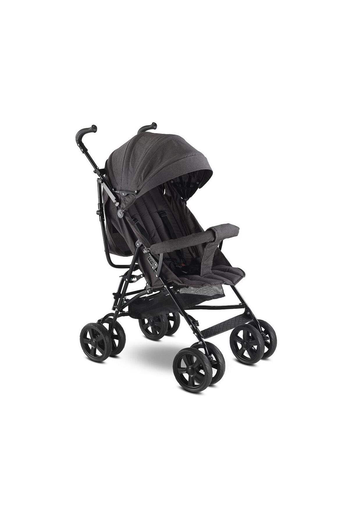 Sa7 Baston Bebek Arabası Kahve-Bebek Arabaları