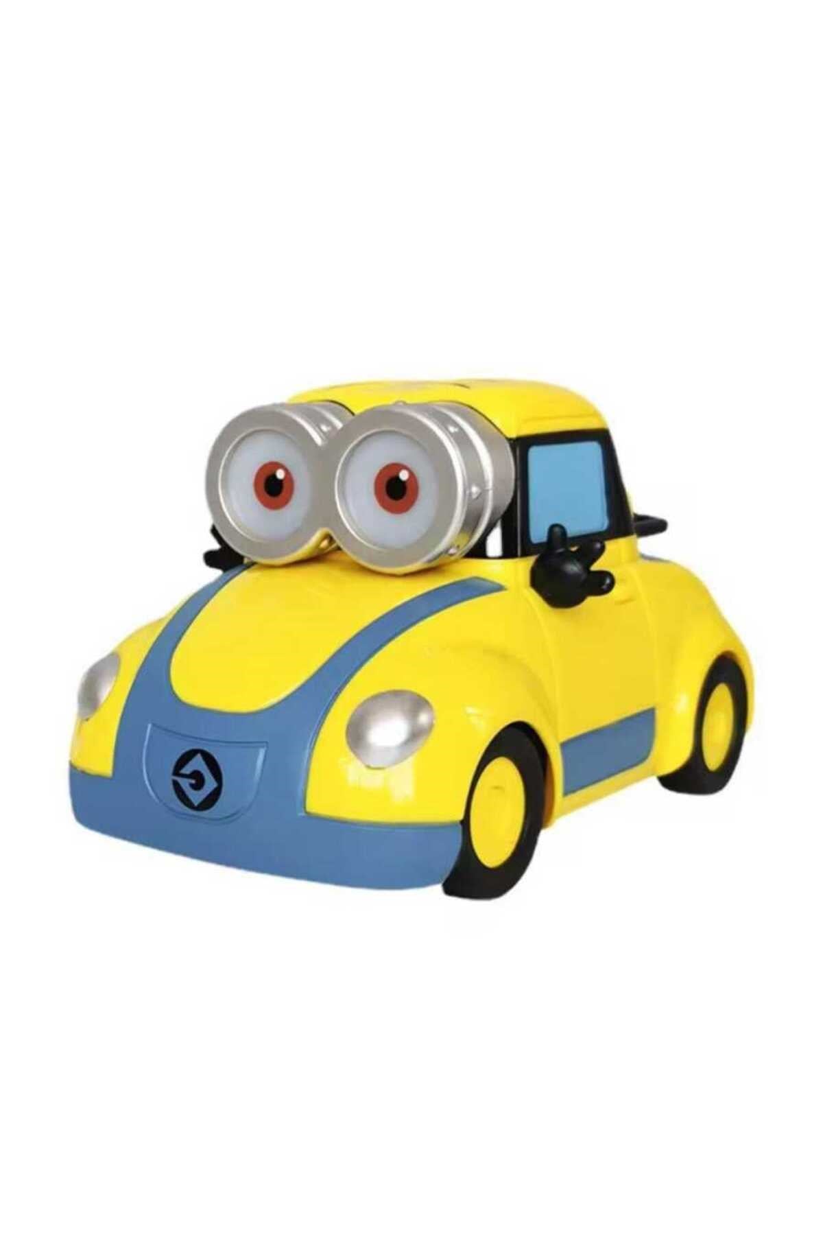 Sesli ve Işıklı Minions Uzaktan Kumandalı Araba-Uzaktan Kumandalı Araçlar