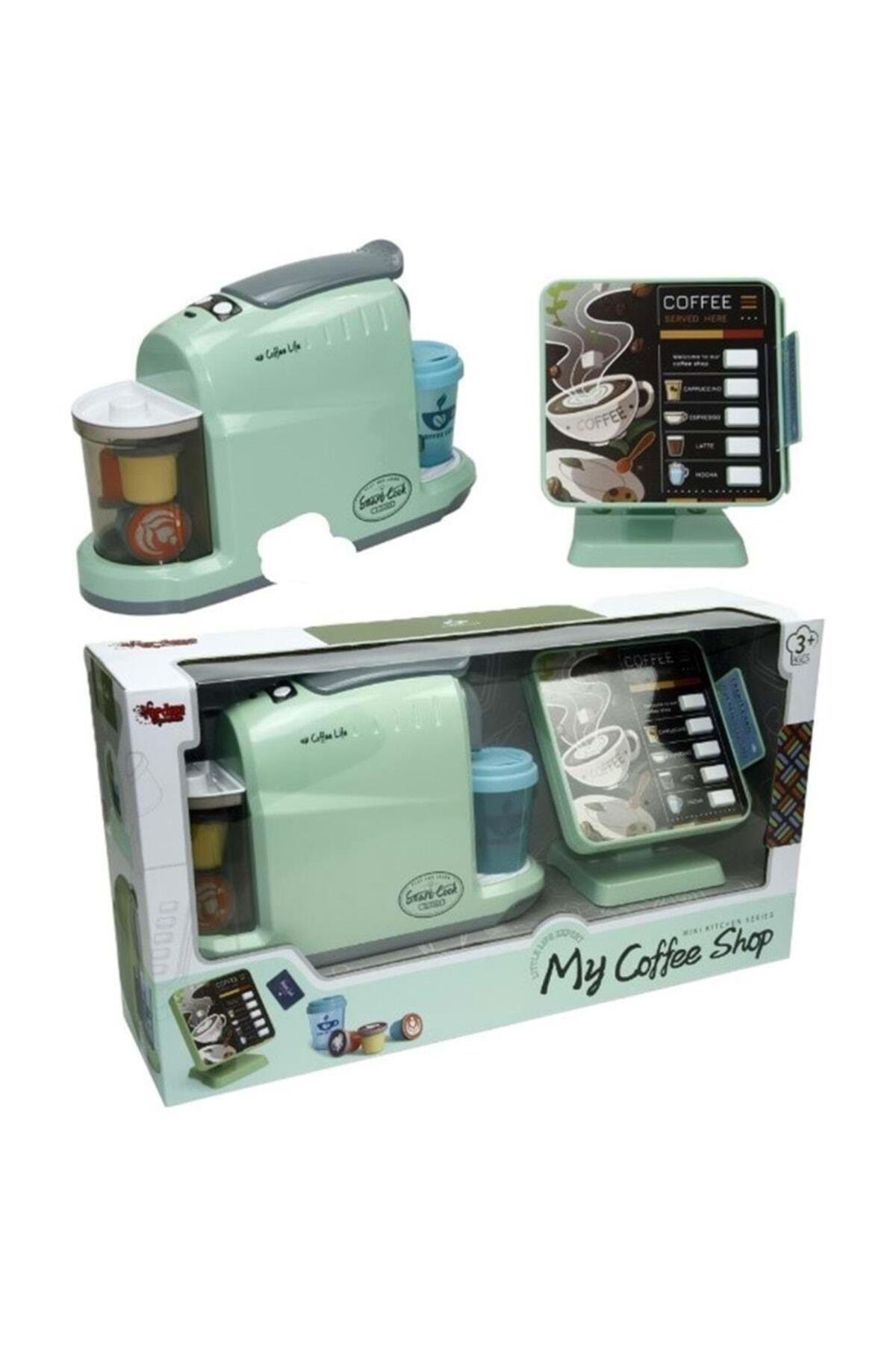 SİPARİŞ EKRANLI KAHVE MAKİNESİ-Kız Rol Oyuncakları