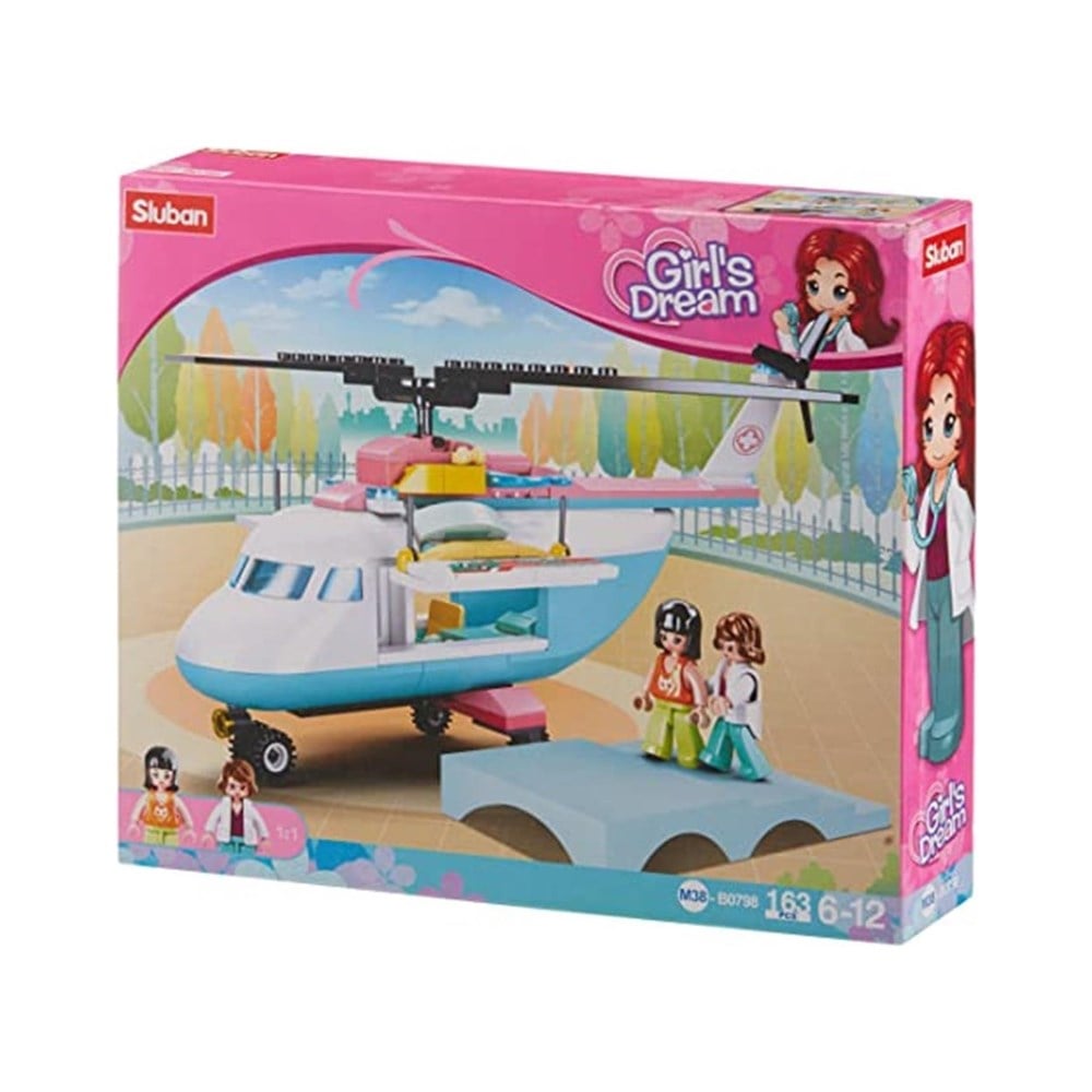 Sluban Giris Dream Helikopter-Yapı Oyuncakları