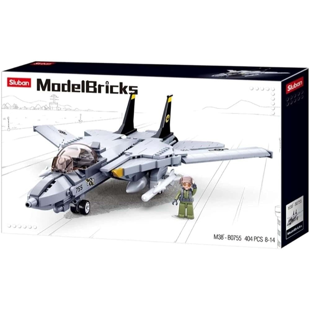 Sluban Model Bricks F14 Uçak-Yapı Oyuncakları