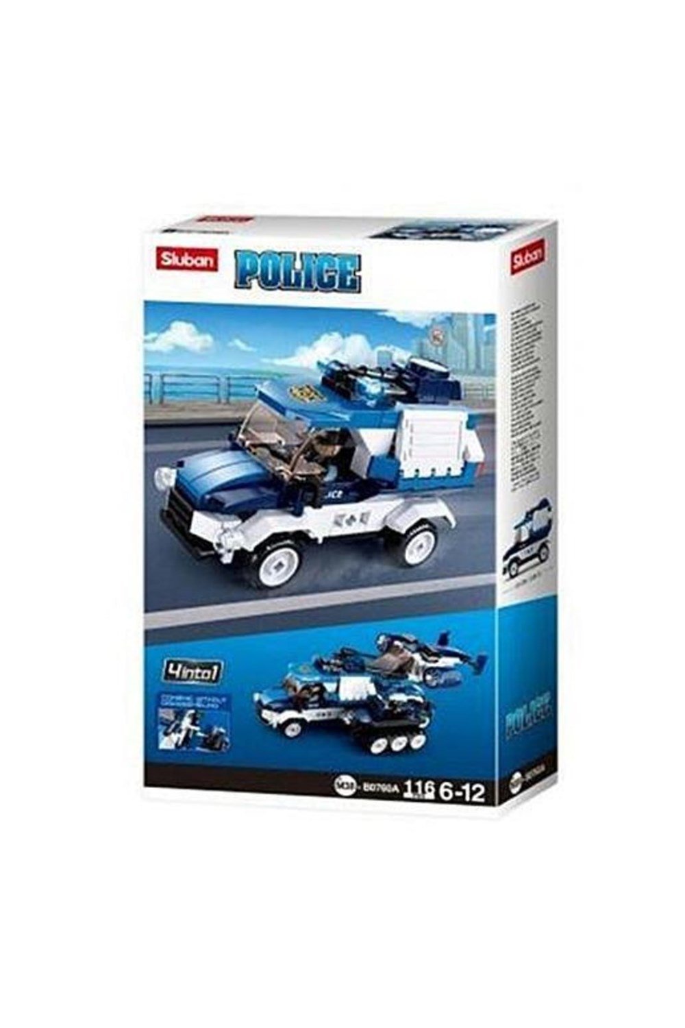 Sluban Polis Serisi 1-Yapı Oyuncakları