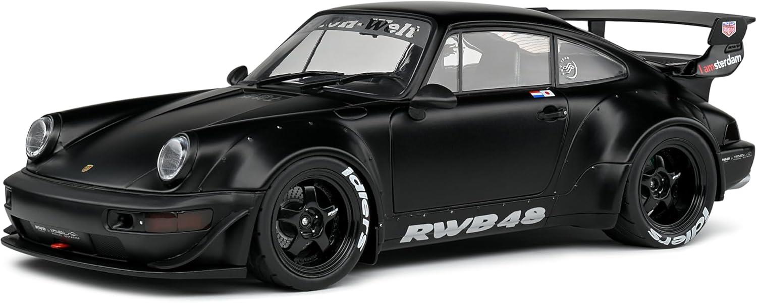 SOLIDO 1:18 RWB BODYKIT Darth Vader Black 2016-Maket Araçlar