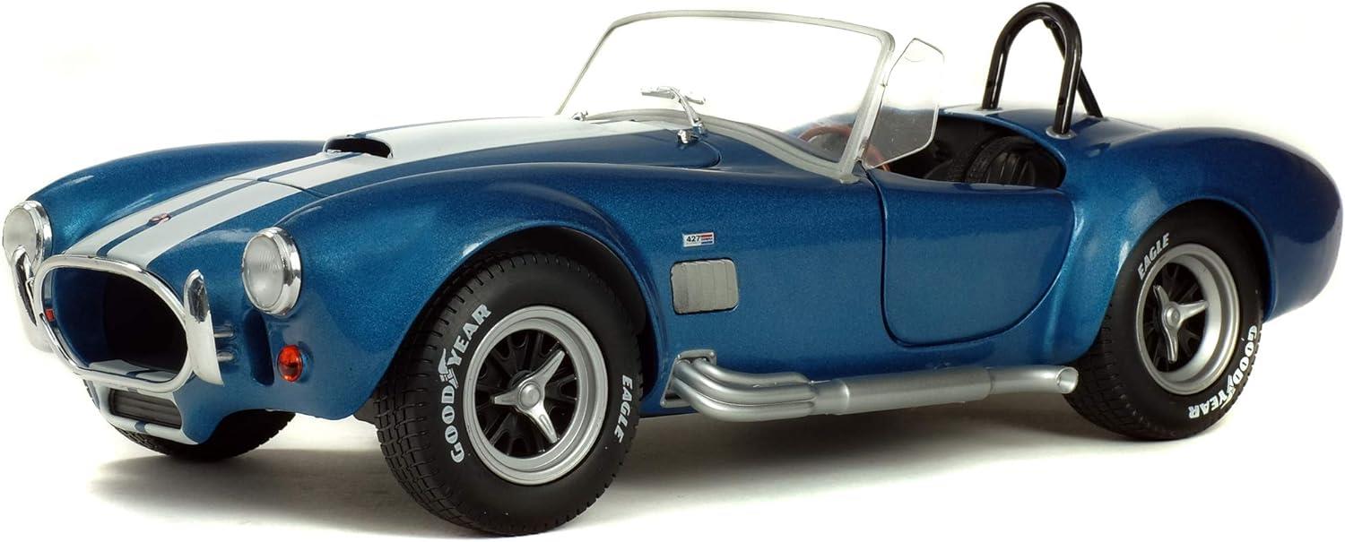 SOLİDO DİECAST SHELBY COBRA 427 MKII METALLIC BLUE 1965 1:18-Maket Araçlar