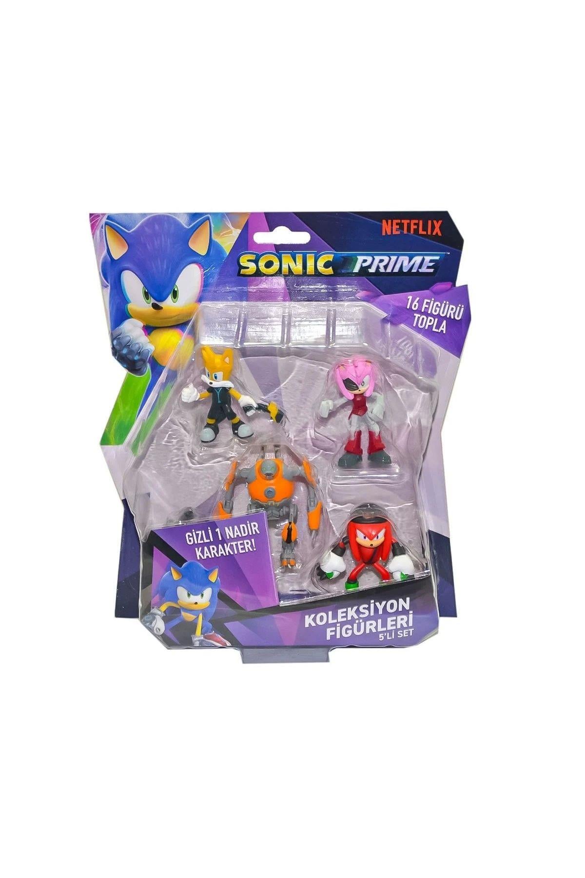 Sonic 5'li Figür Model - PMI/SON2040-Karakter Figürleri