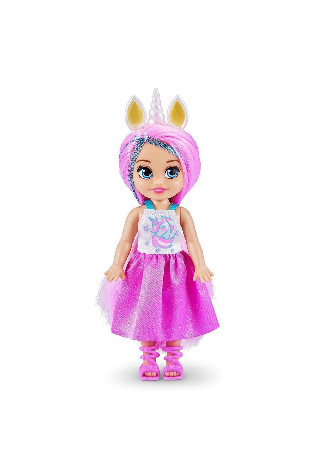 Sparkle Girlz 12 Cm Unicorn Prenses Cupcake Pembe Saçlı 94TQ3P-Oyuncak Bebekler