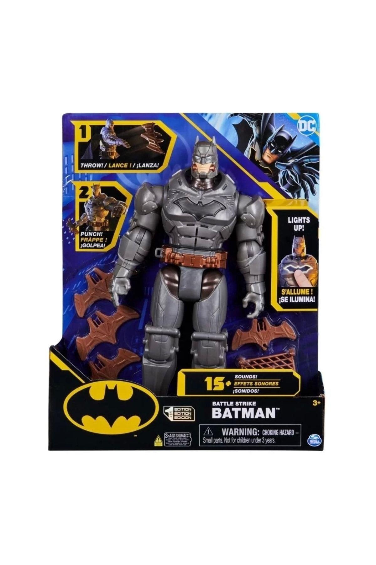 Spinmaster Batman With Feature Gml Figür 12 Inç - Spm-6064833-Karakter Figürleri
