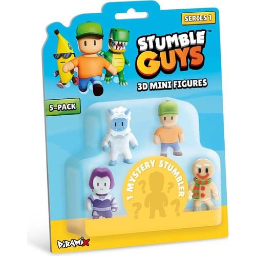 Stumble Guys 5'li Mini Figür S1 TUY02000-Karakter Figürleri