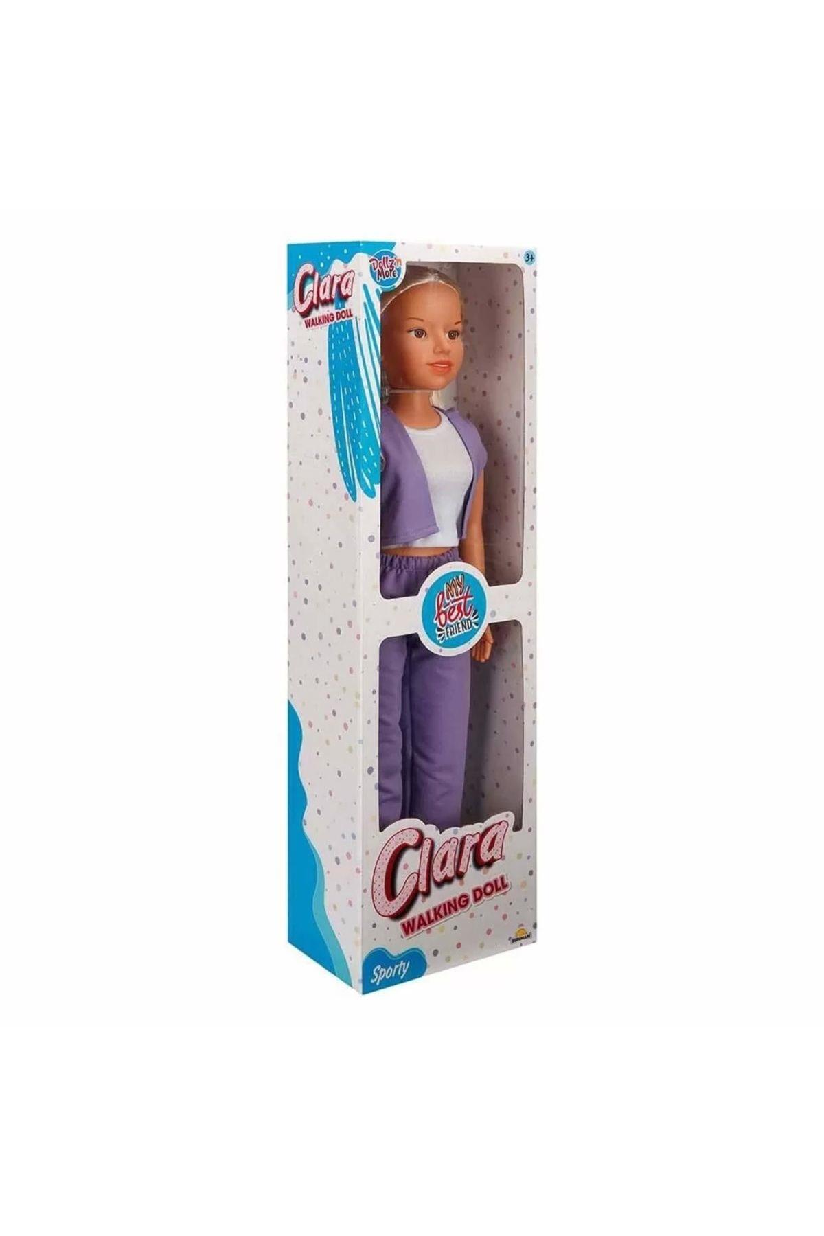 Sunman Yürüyüş Arkadaşım Clara Sporty 80 Cm 1 Adet-Oyuncak Bebekler