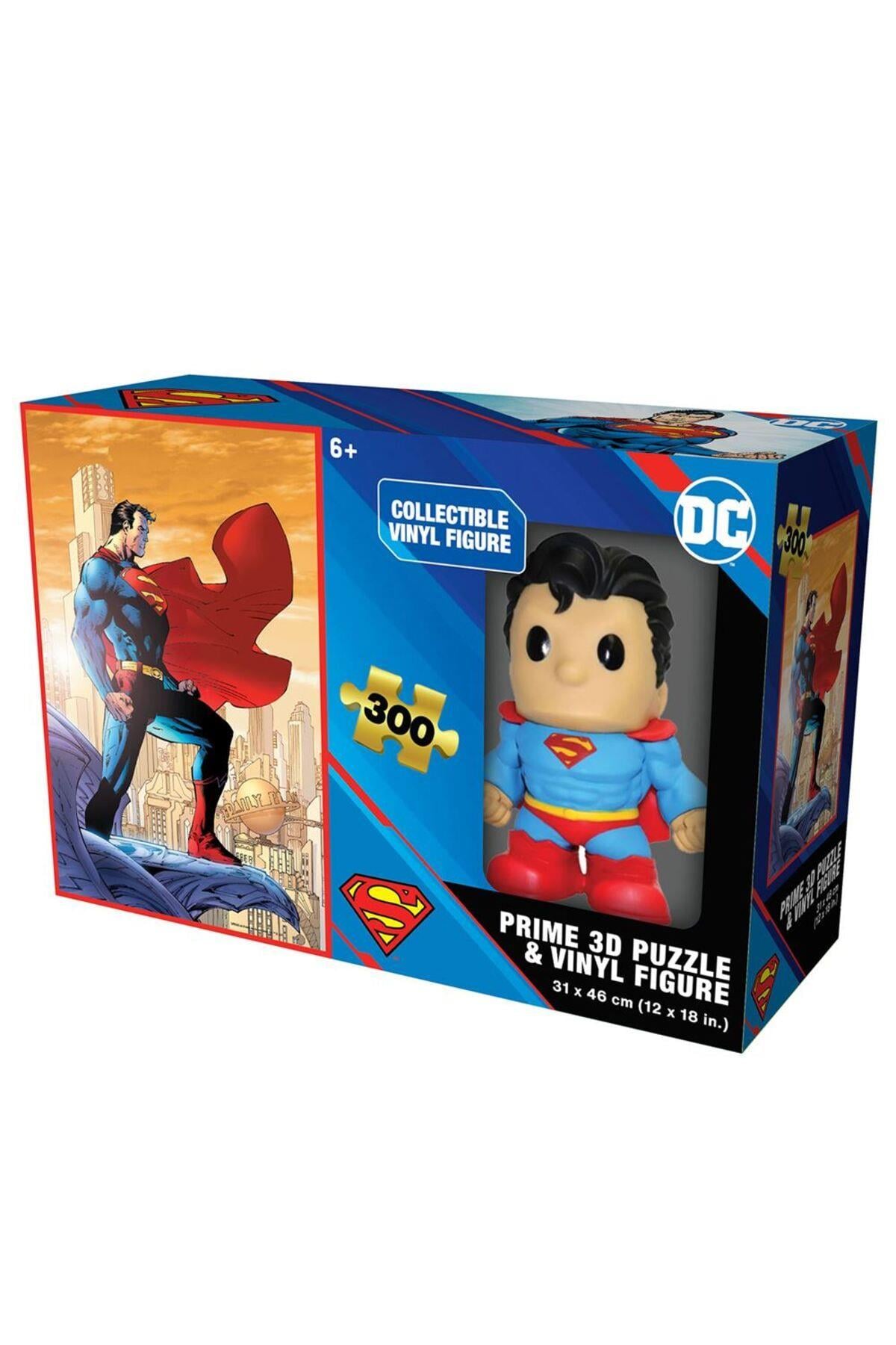 Superman Figür Ve 300 Parça Puzzle 35807-Kutu Oyunları