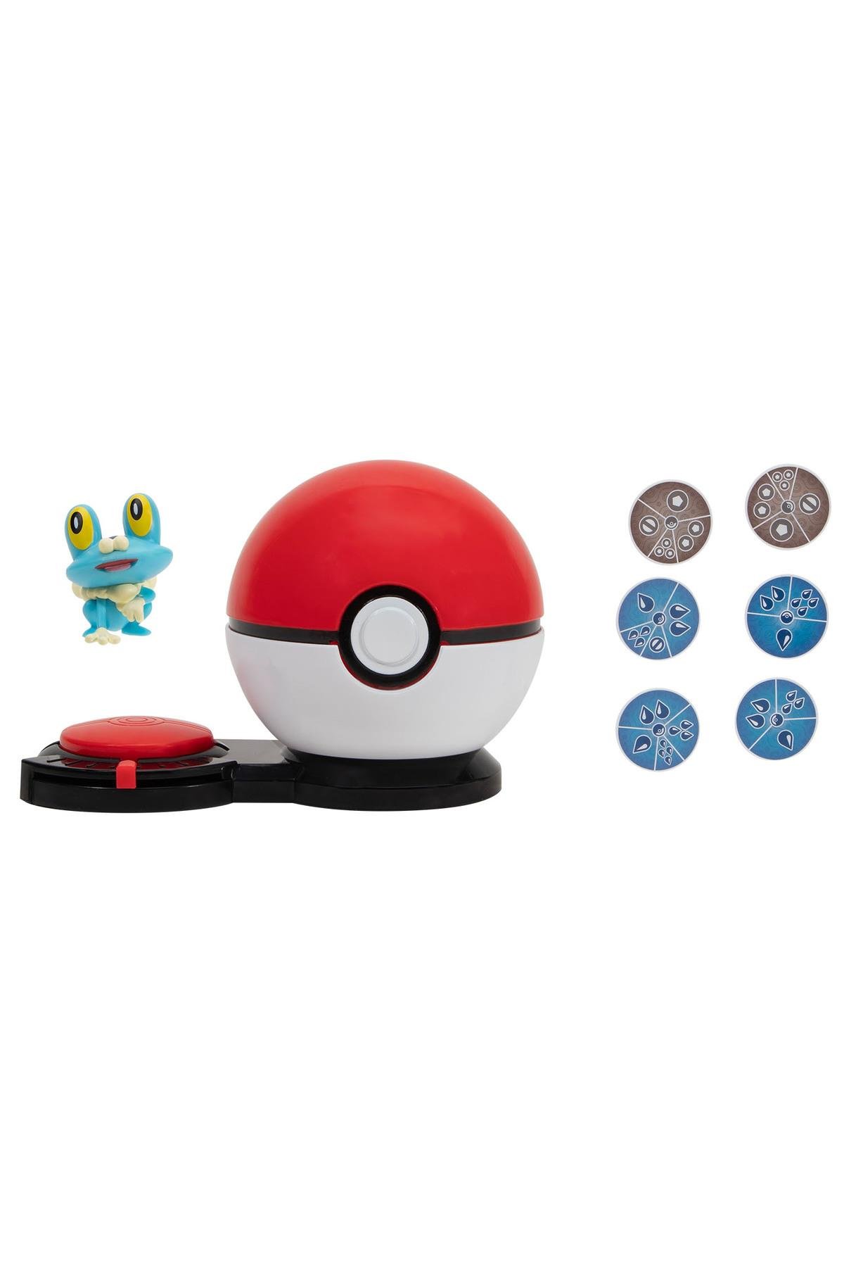 Sürpriz Atak Oyun Seti - Froakie ve Poke Ball-Karakter Figürleri