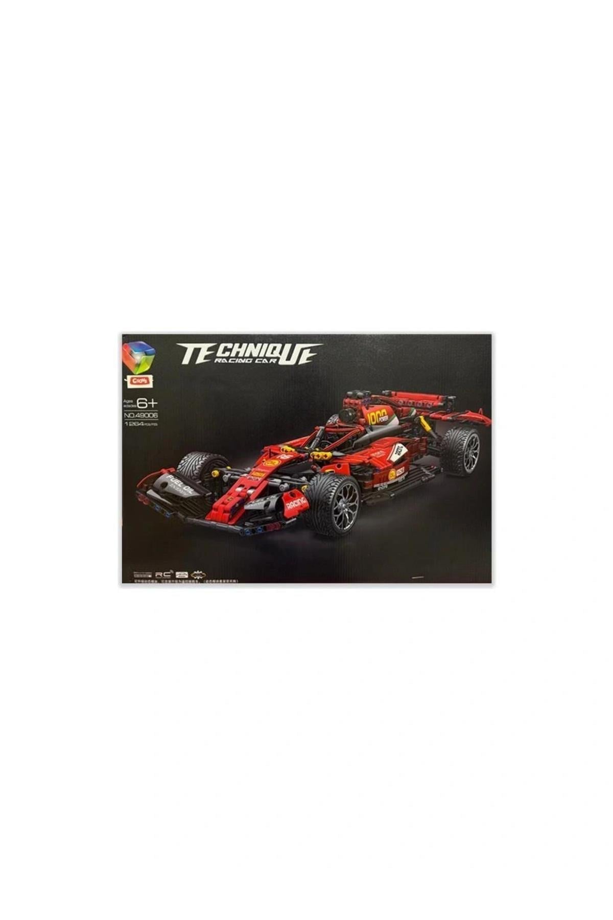 Teknik Formula 1 Yarış Arabası 1264 Parça 49006-Yapı Oyuncakları