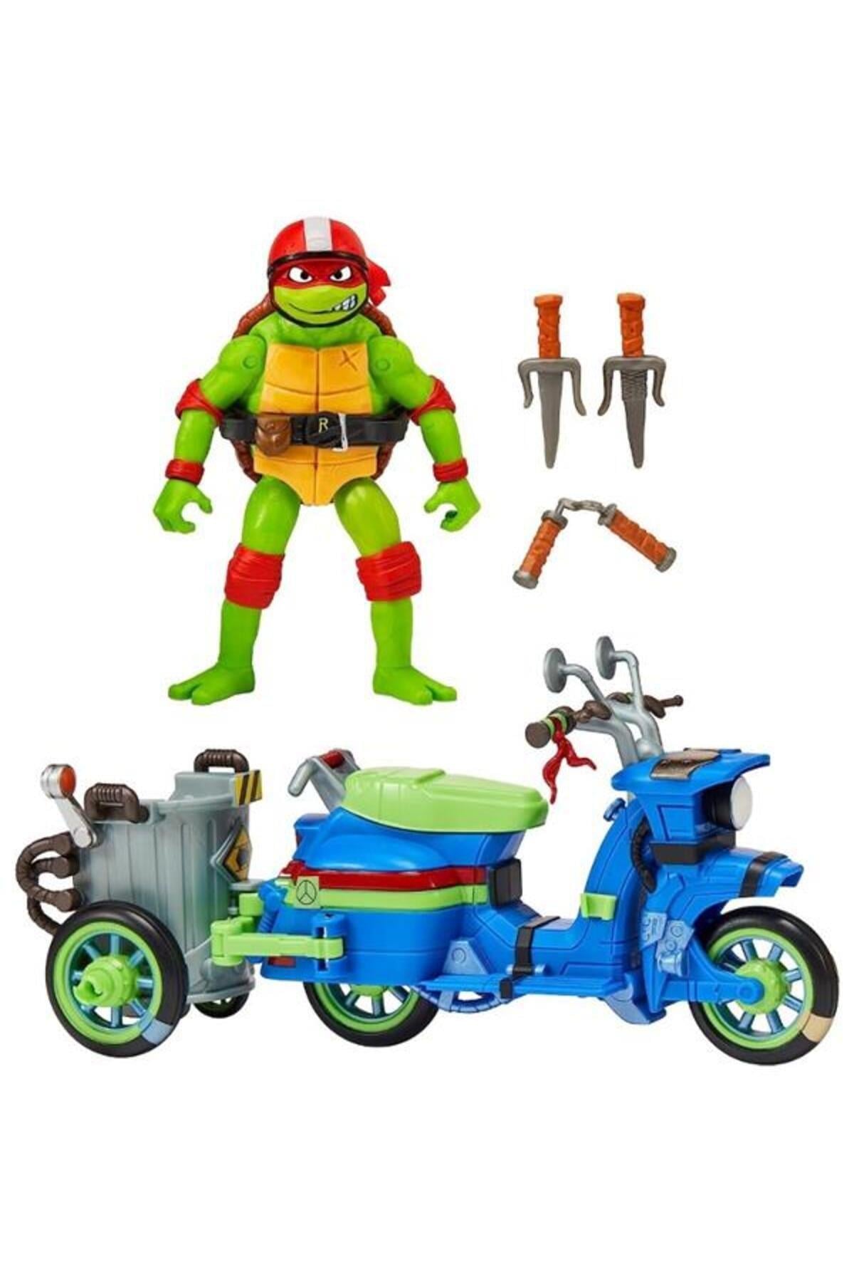 Tmnt Ninja Kaplumbağalar Araçlar ve Figürler Wıth Raphael-Karakter Figürleri