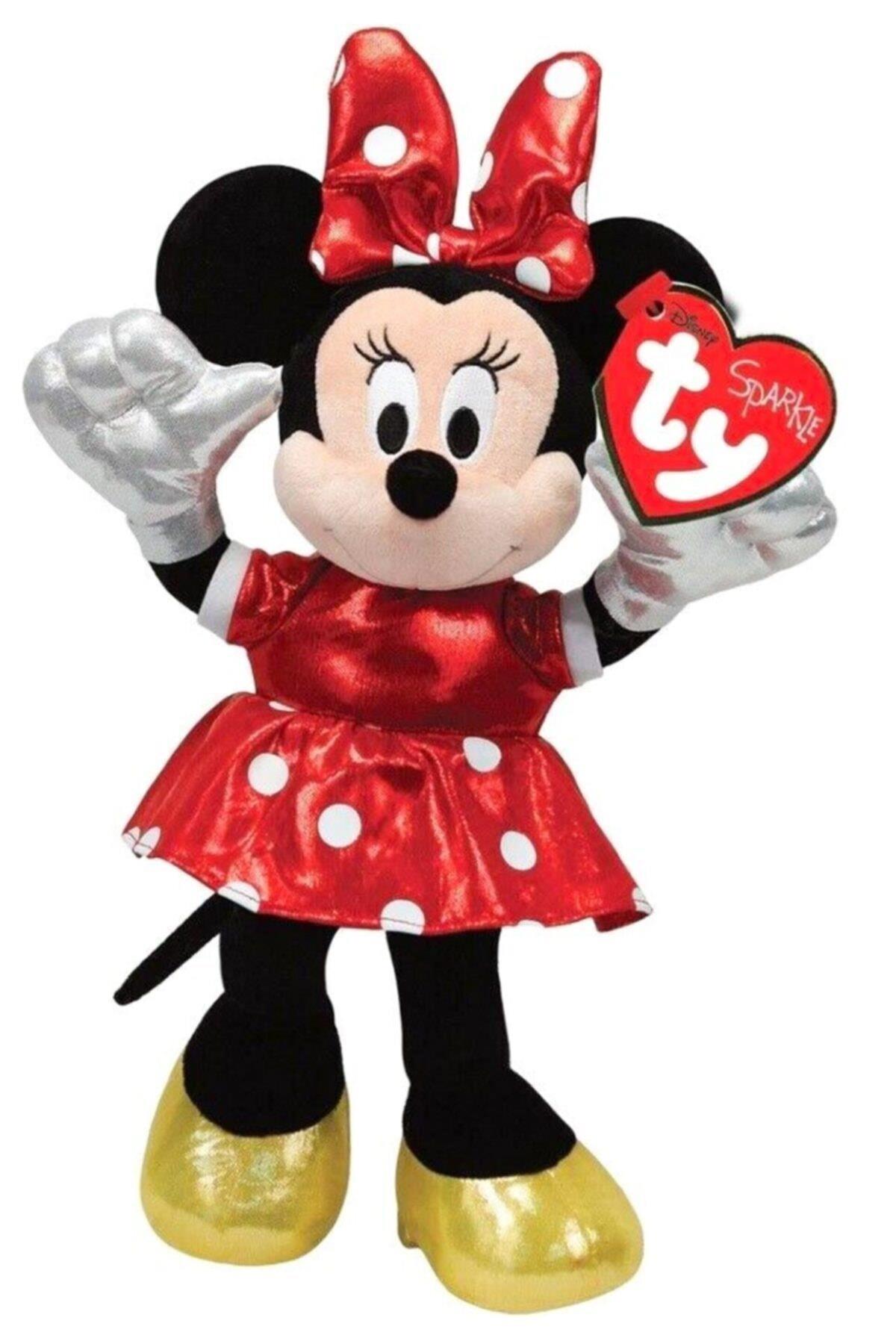 Ty Parlak Kırmızı Elbiseli Sesli Peluş 15 Cm-Peluş Oyuncaklar