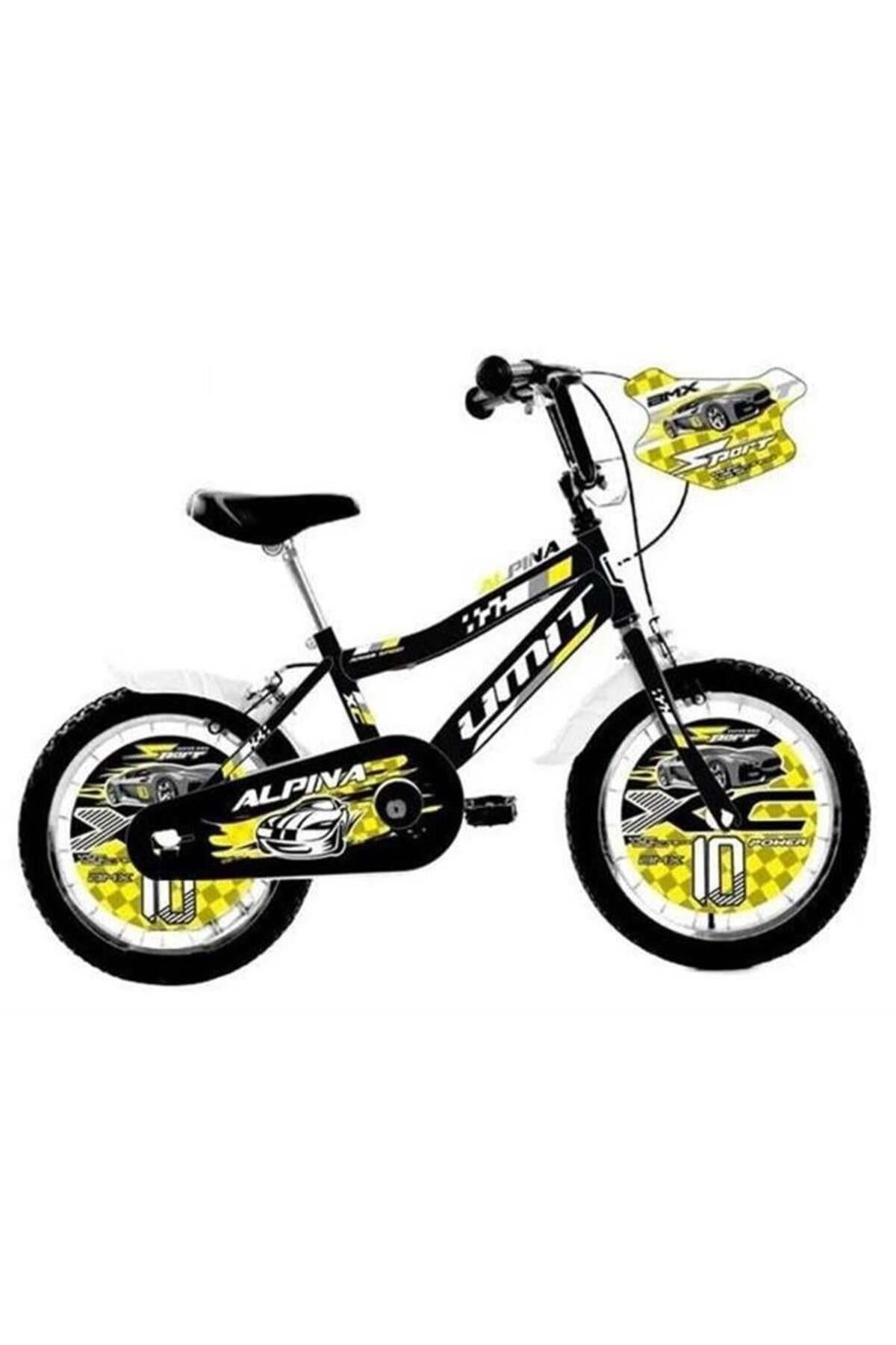 ÜMİT 2047 ALPINA-M-BMX-V-ERKEK ÇOCUK BİSİKLETİ 20 JANT SİYAH SARI-Bisiklet