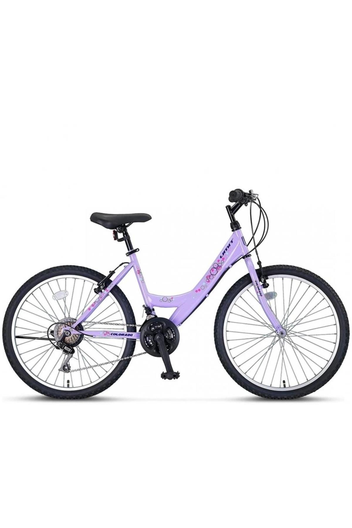 Ümit 2600 Colorado Kadın Dağ Bisikleti 408h V 26 Jant 21 Vites Lila-Bisiklet