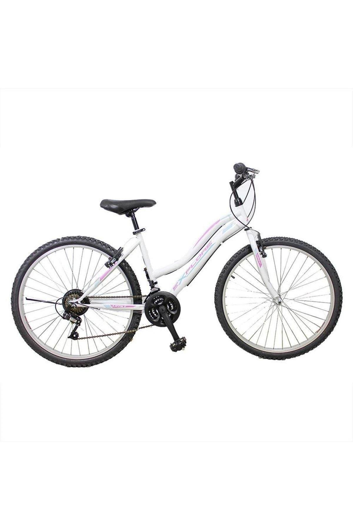 Ümit Bisiklet Ümit Explorer 26 V 21 Dağ Bisikleti Beyaz-pembe-Bisiklet
