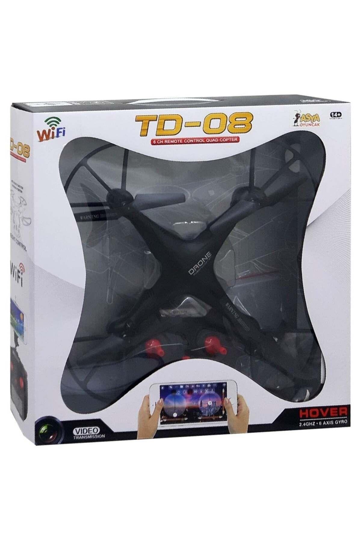 Uzaktan Kumandalı Dron 22571-TD-08WH-Helikopter ve Drone