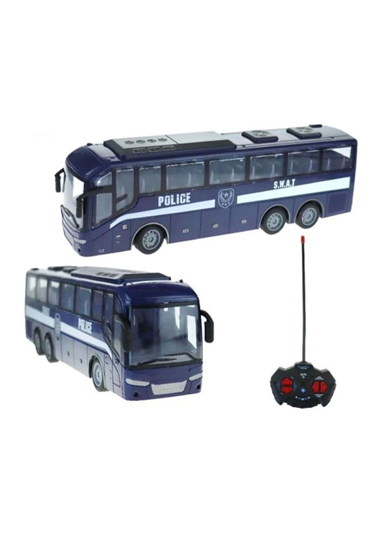 Uzaktan Kumandalı Swat Polis Otobüsü 1:30 Ölçek Full Fonksiyonlu Oyuncak Araba-Uzaktan Kumandalı Araçlar