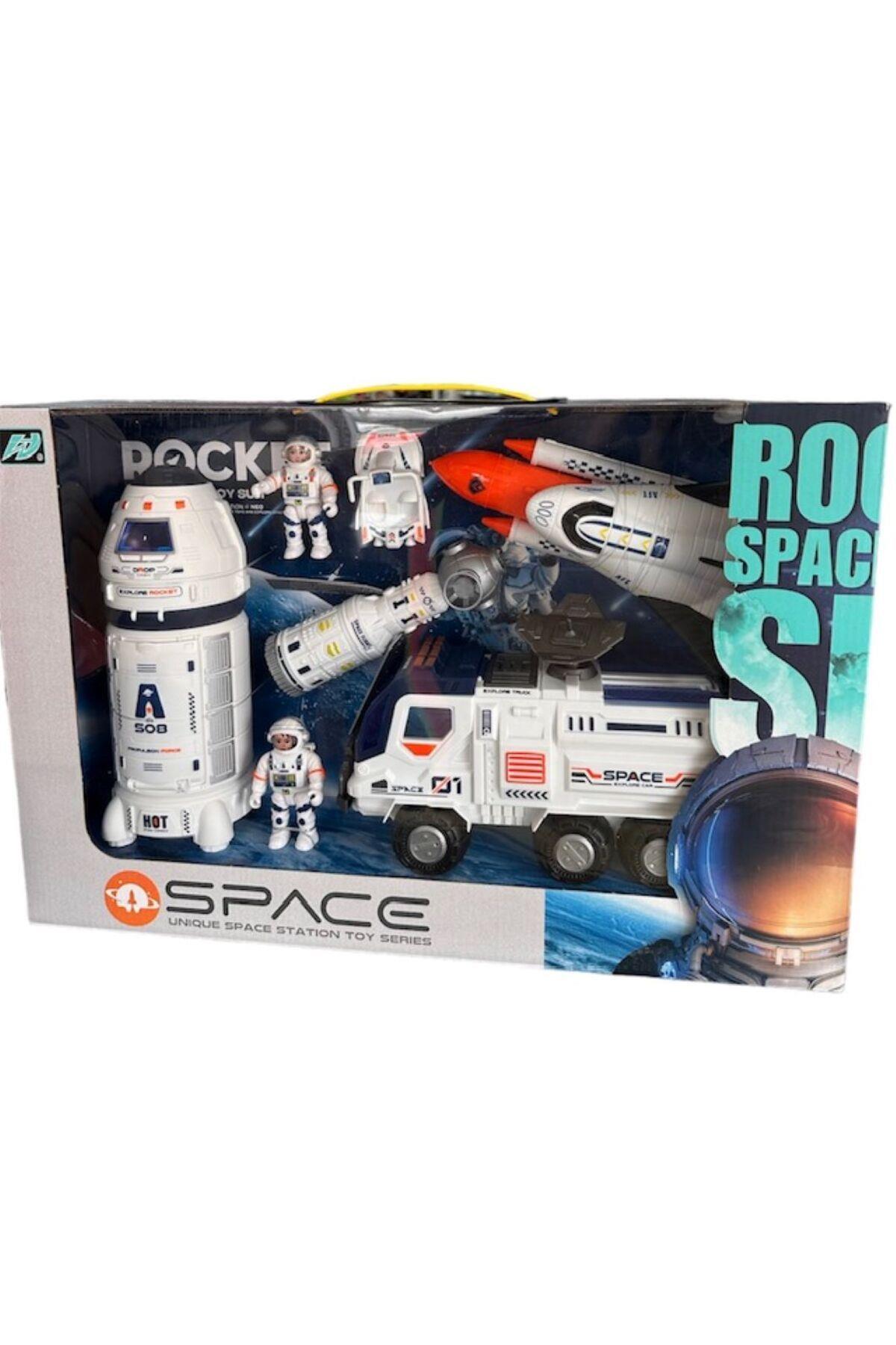 Uzay Araçları ve Astronot Set M223-3-Oyuncak