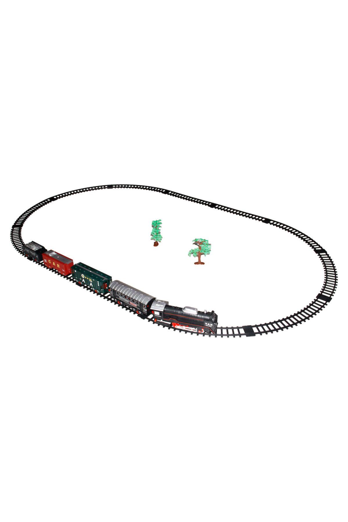 Vardem Vardem Kutulu 26 Parça Işıklı ve Sesli Classic Model Tren Set-Oyuncak