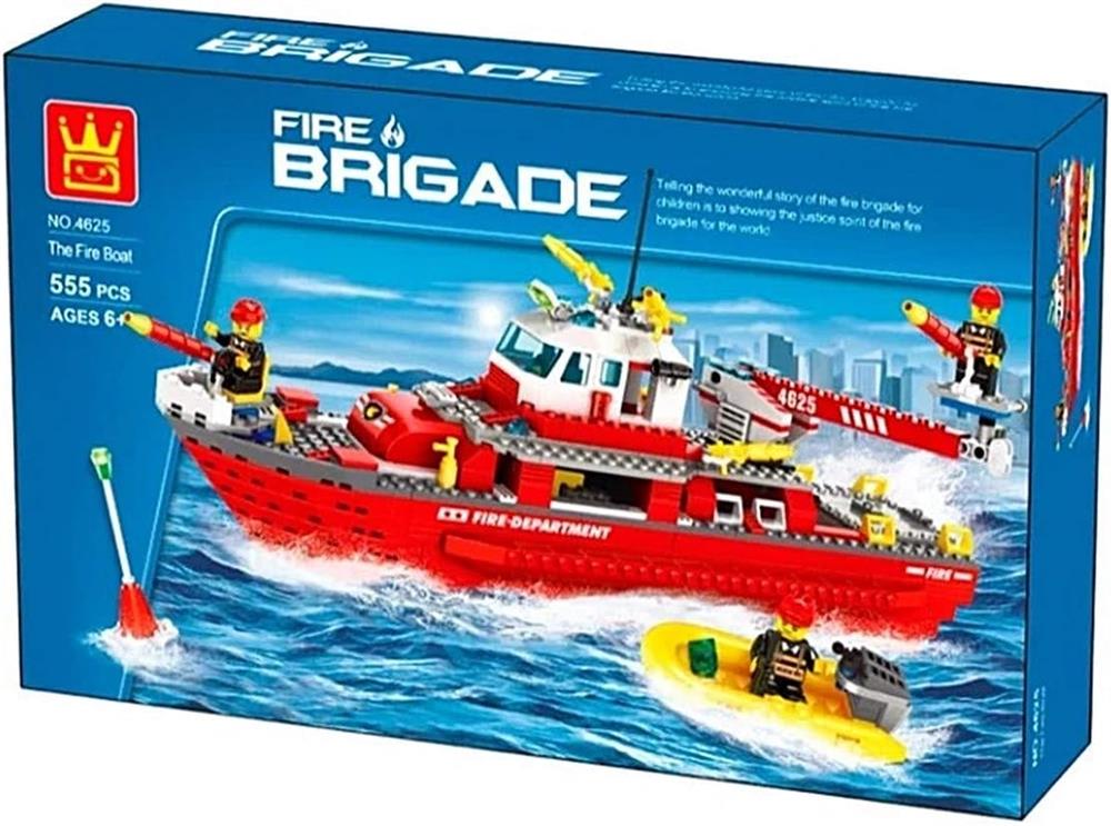 Wange Itfaiye Botu 555 Parça-Lego