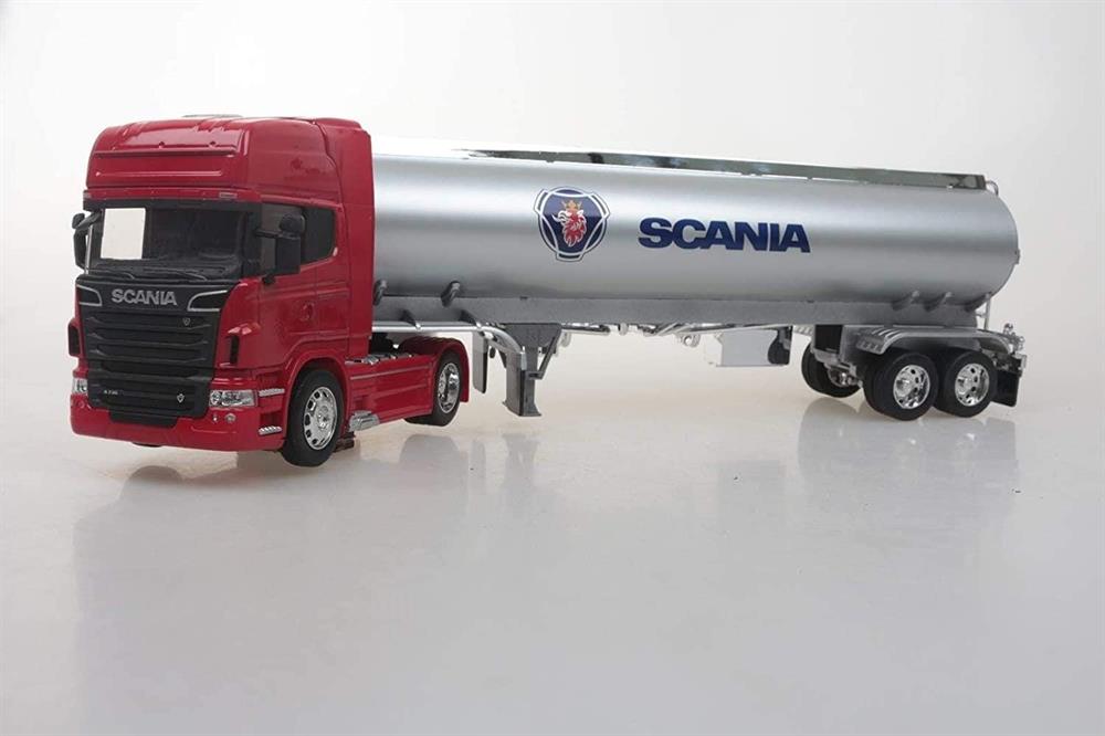 Welly 1:32 Scania V8 R730 Tanker-Oyuncak Arabalar ve Kamyonlar