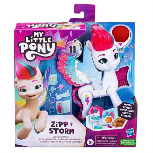 My Little Pony: Kanat Sürprizi Zipp Storm F6346-F6446-Karakter Figür