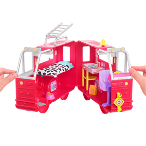 Barbie Chelsea İtfaiye Aracı HCK73-Oyuncak Bebekler